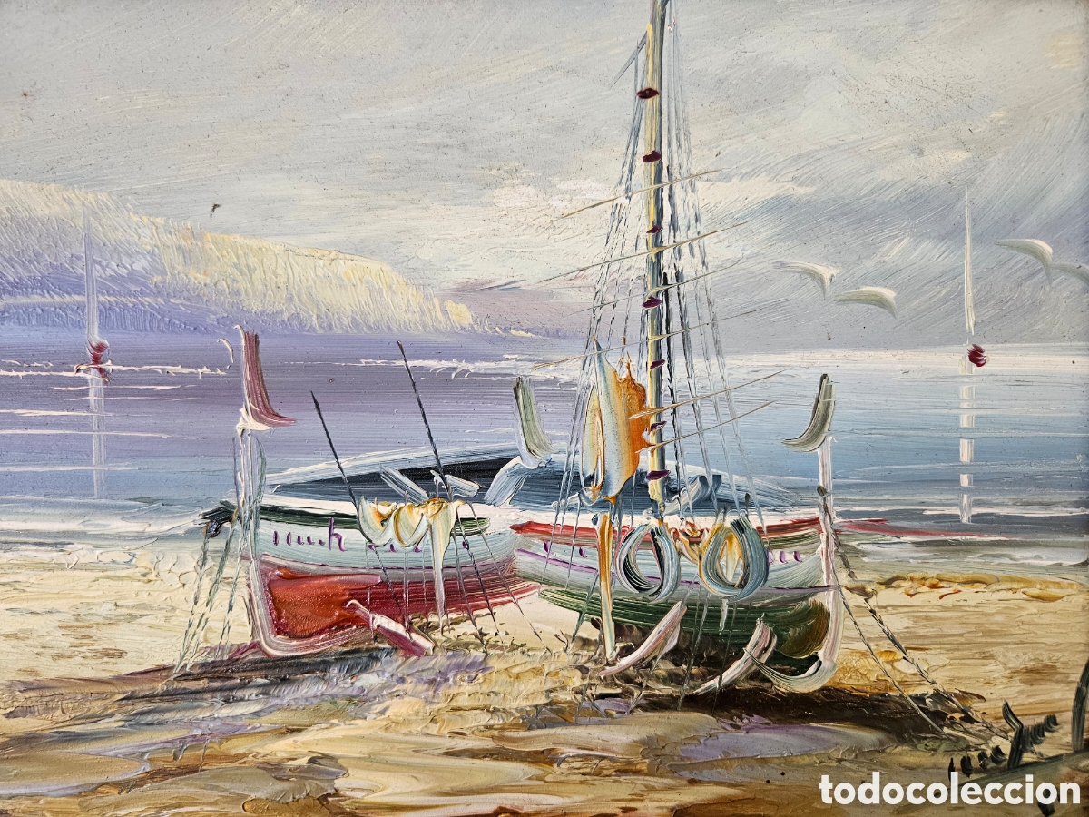 Arte: Pareja de &Oacute;leos Marina Barcas - Foto 5