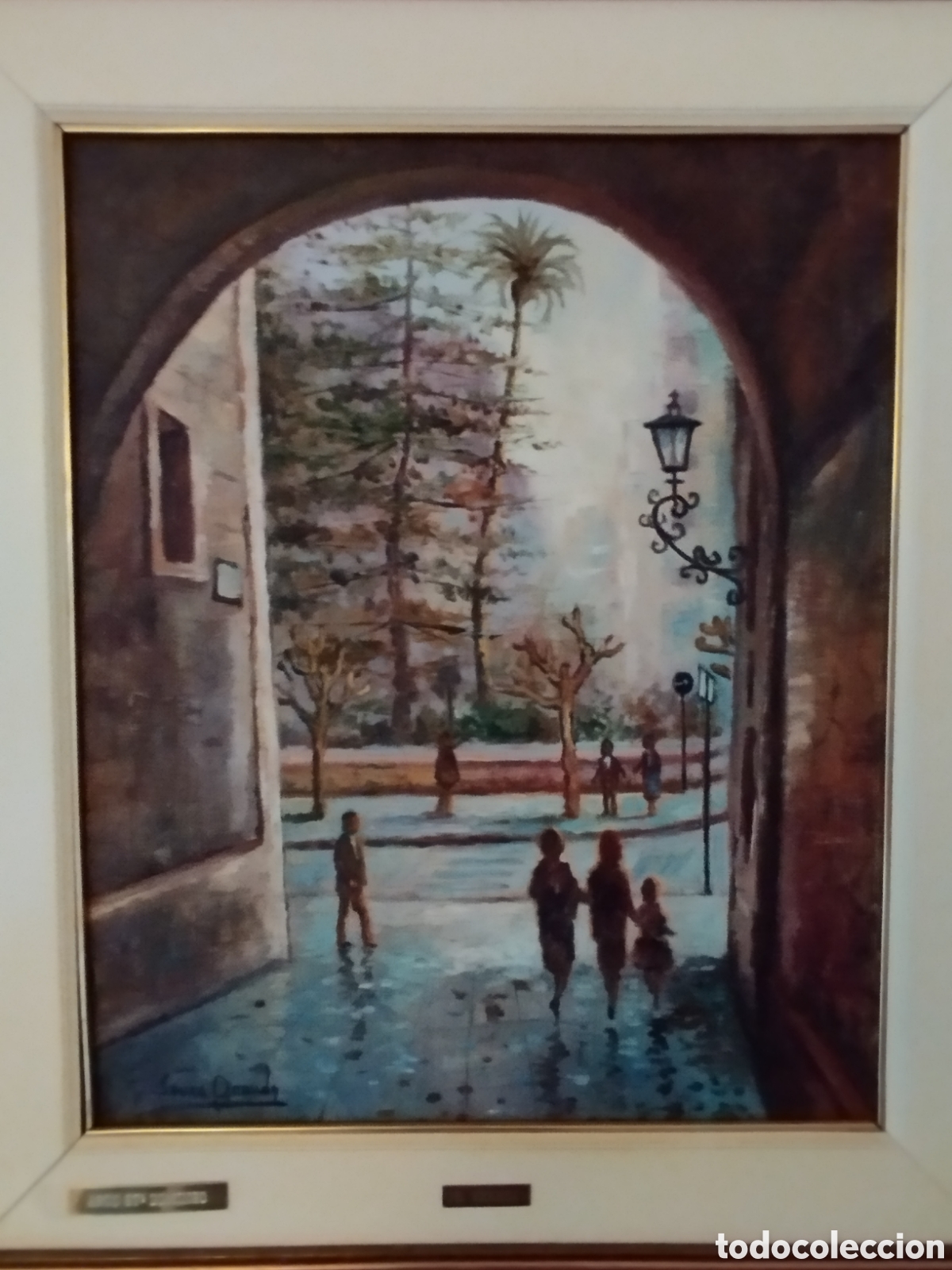 Arte: Excelente Oleo Saura Aranda - Foto 3