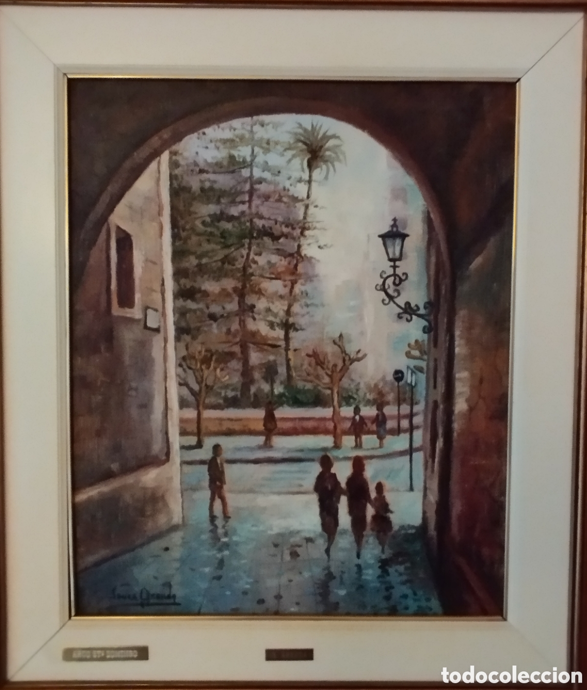 Arte: Excelente Oleo Saura Aranda - Foto 4