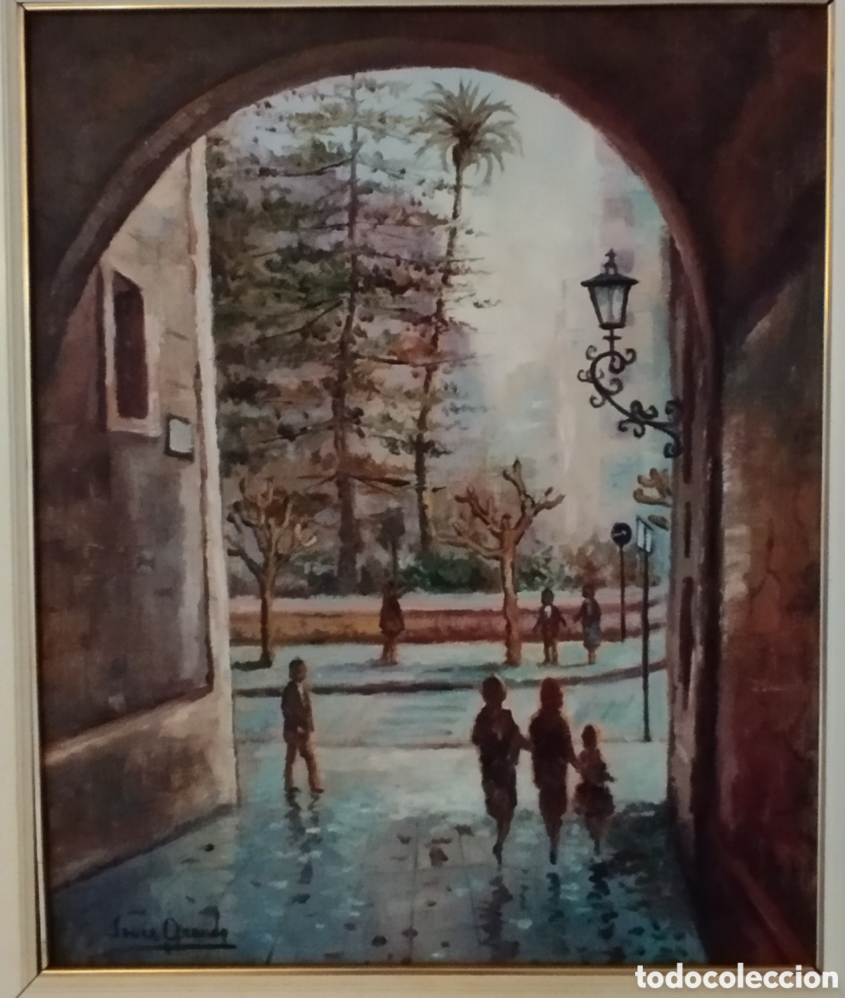 Arte: Excelente Oleo Saura Aranda - Foto 5