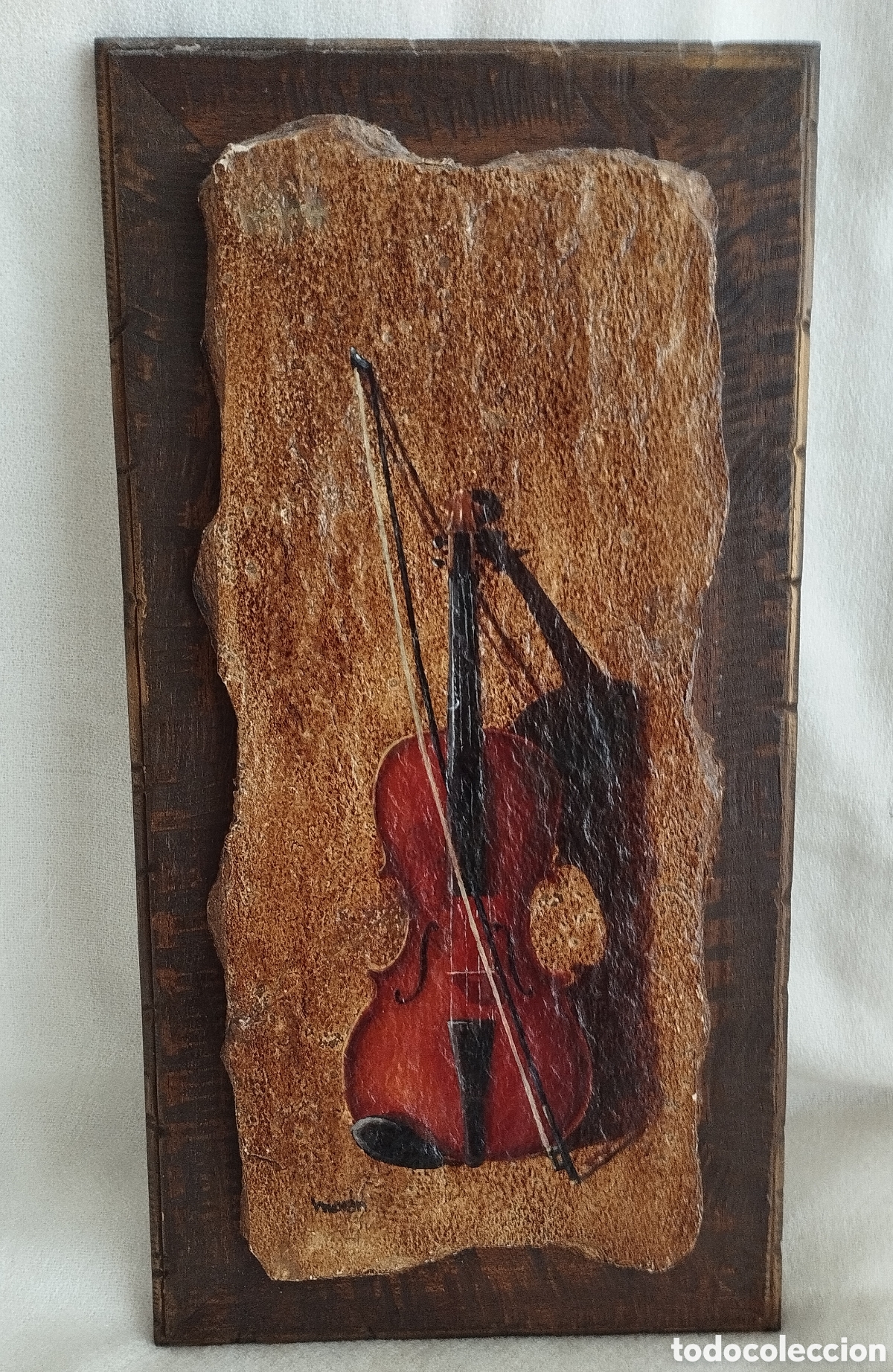 Arte: Excelente Pintura R&uacute;stica. - Foto 2