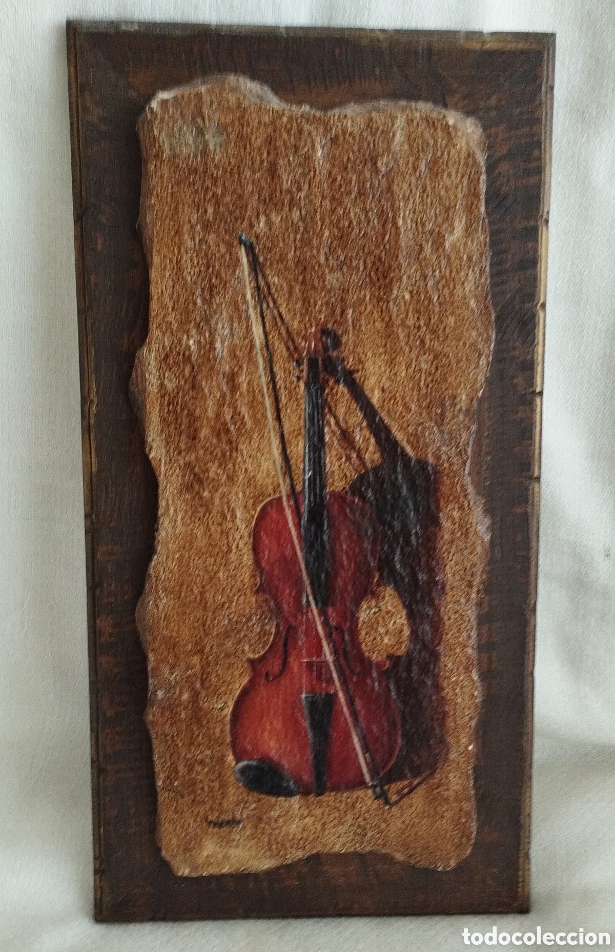Arte: Excelente Pintura R&uacute;stica. - Foto 4