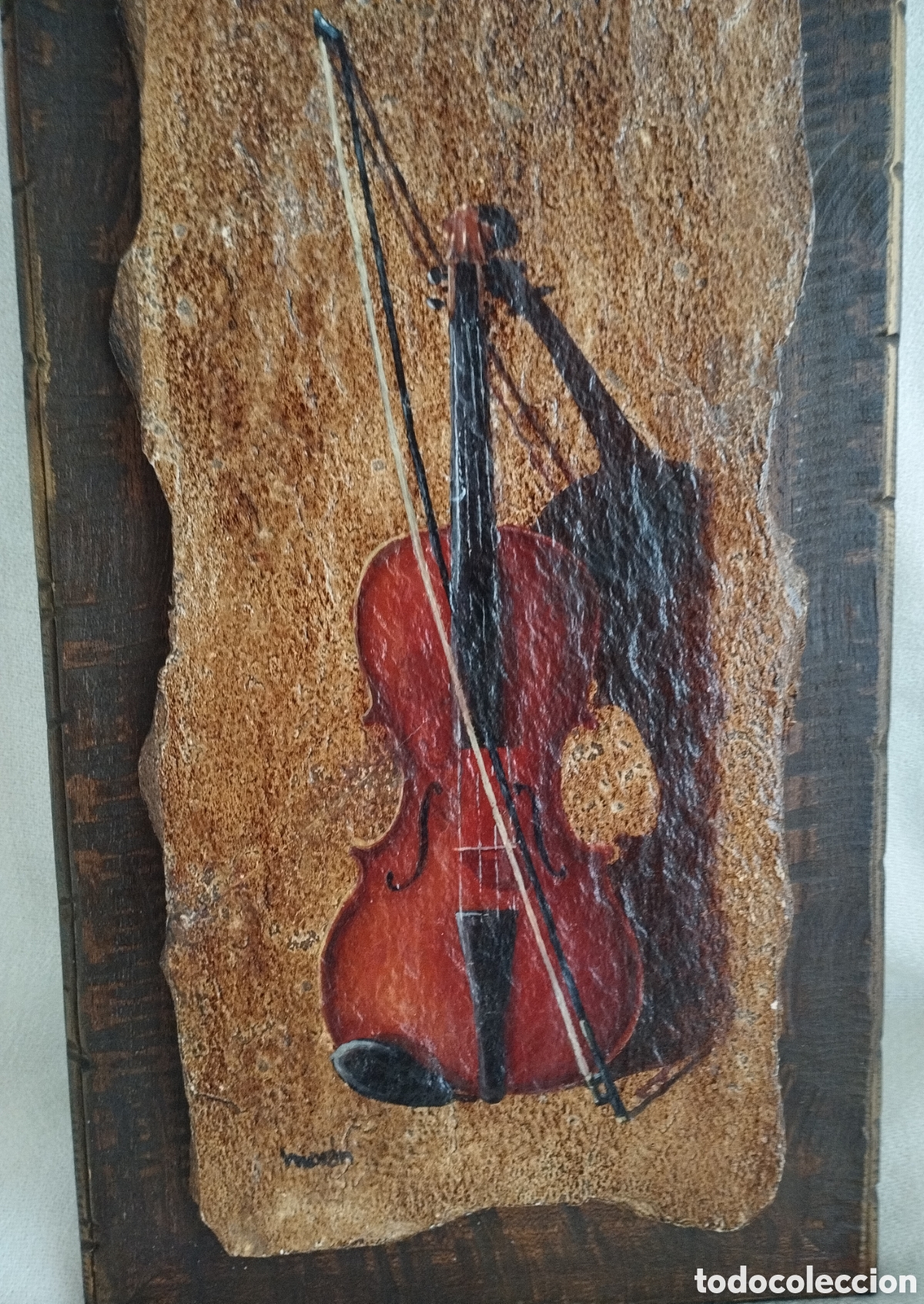 Arte: Excelente Pintura R&uacute;stica. - Foto 5