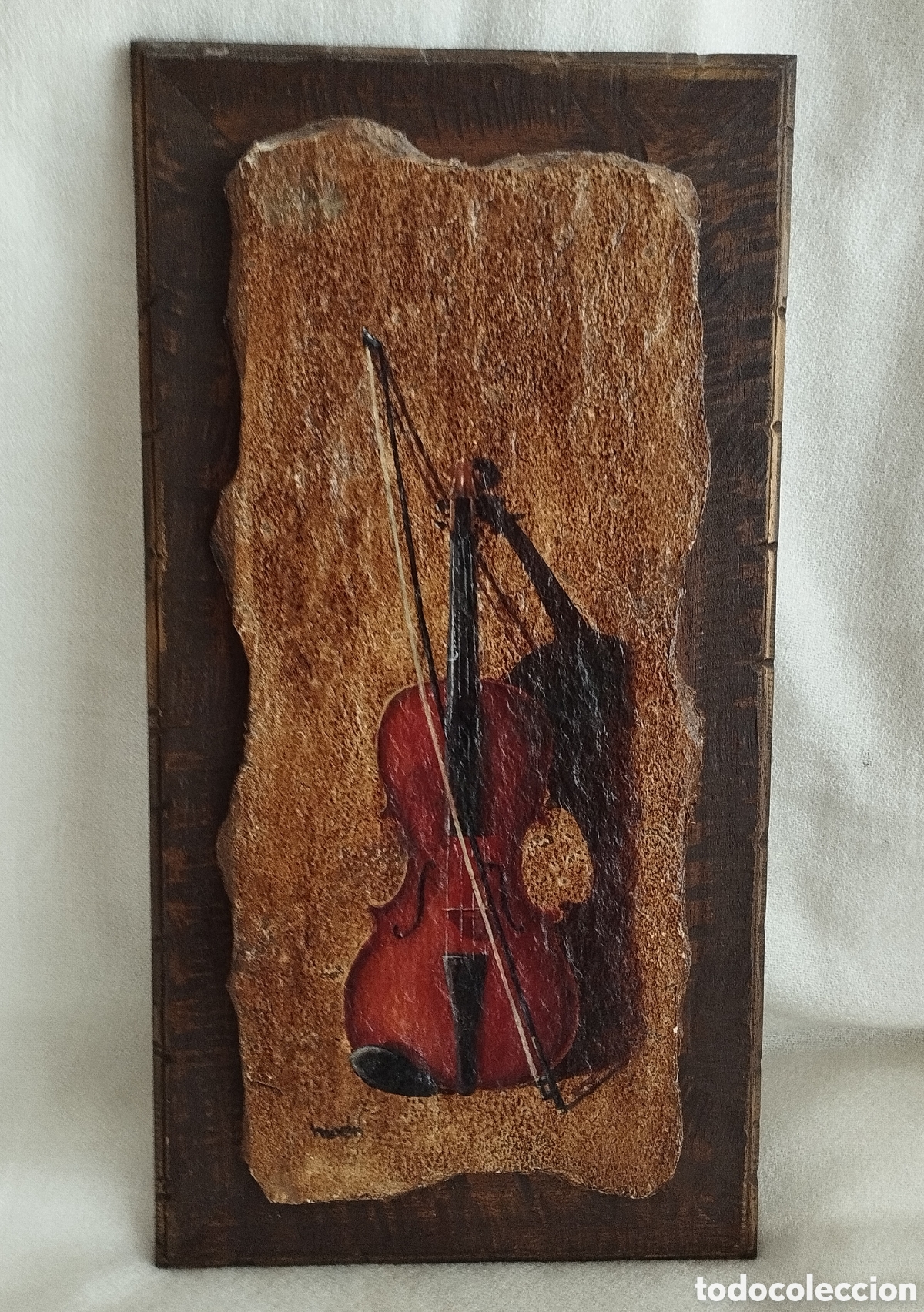 Arte: Excelente Pintura R&uacute;stica. - Foto 6