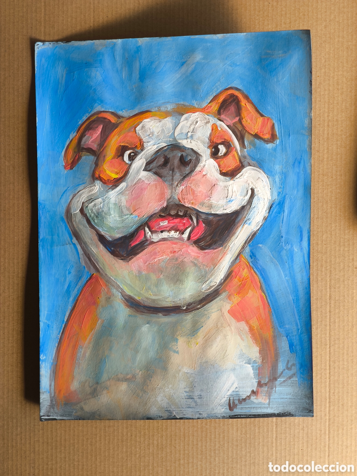 Arte: Bulldog ( art ) perro