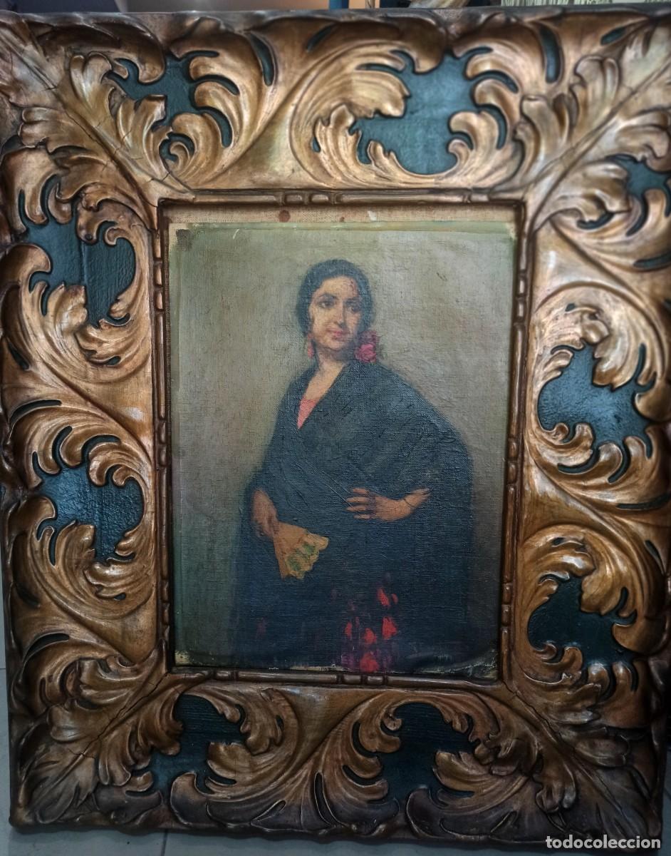 Arte: PRECIOSA PINTURA DE GITANA &Oacute;LEO - Foto 1