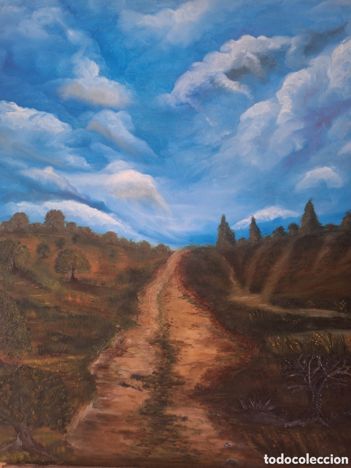 Arte: Paisaje Original Al &Oacute;leo - Foto 1