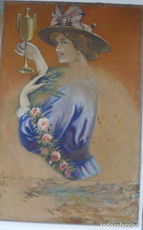 Arte: PINTURA OLEO DE MUJER - Foto 1