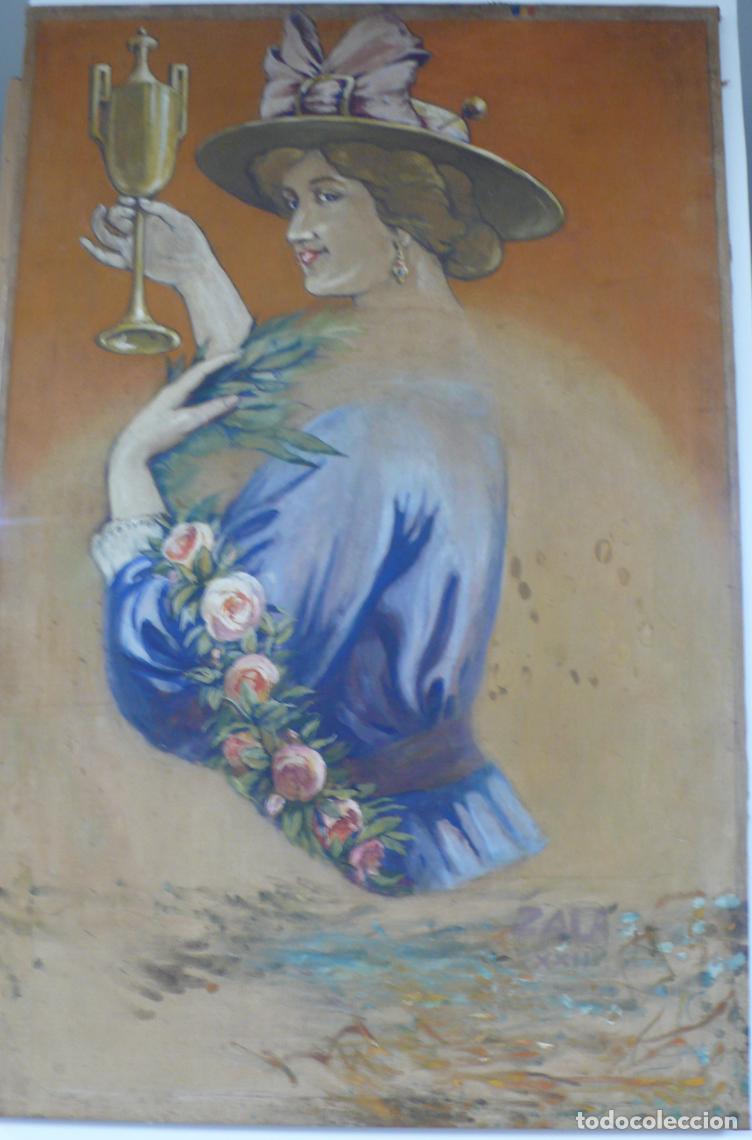 Arte: PINTURA OLEO DE MUJER - Foto 2