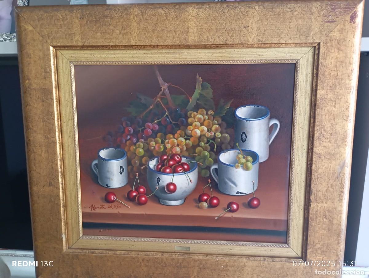 Arte: Composici&oacute;n de uvas y cerezas. G. Huerta del R&iacute;o - Foto 1