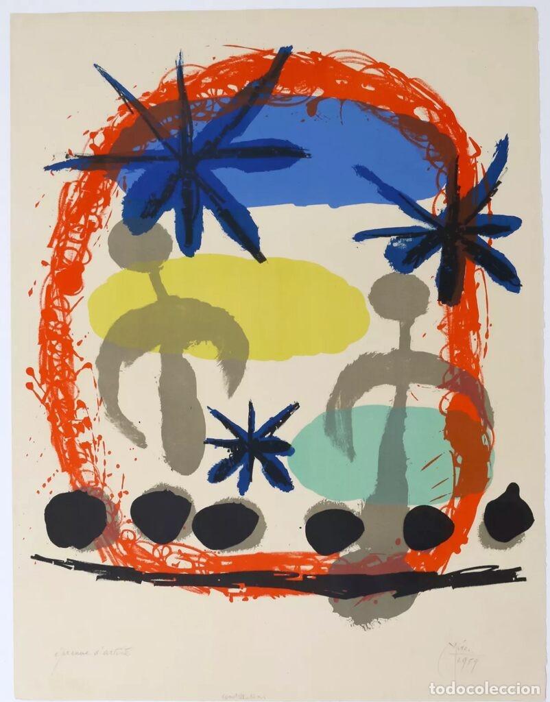 Arte: JOAN MIR&Oacute;, Sin T&iacute;tulo (1959) - Foto 4