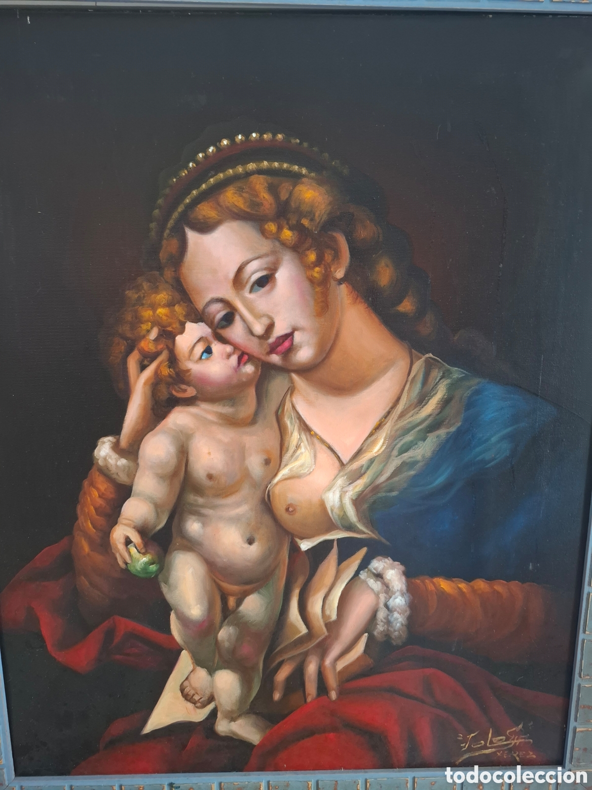 Arte: Oleo religioso 90x75 - Foto 2