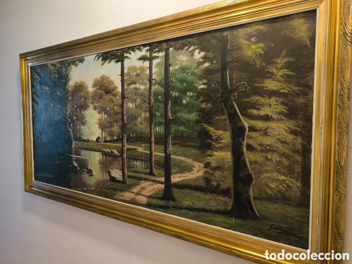 Arte: Cuadro paisaje, autor Galvany - Foto 1