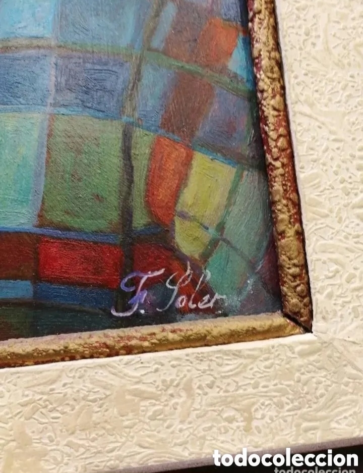 Arte: Oleo sobr&eacute; tabla juan soler puig - Foto 3