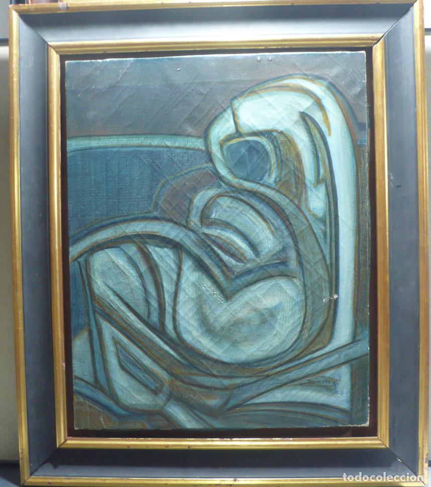 Arte: PINTURA OLEO DE MATERNIDAD - Foto 1
