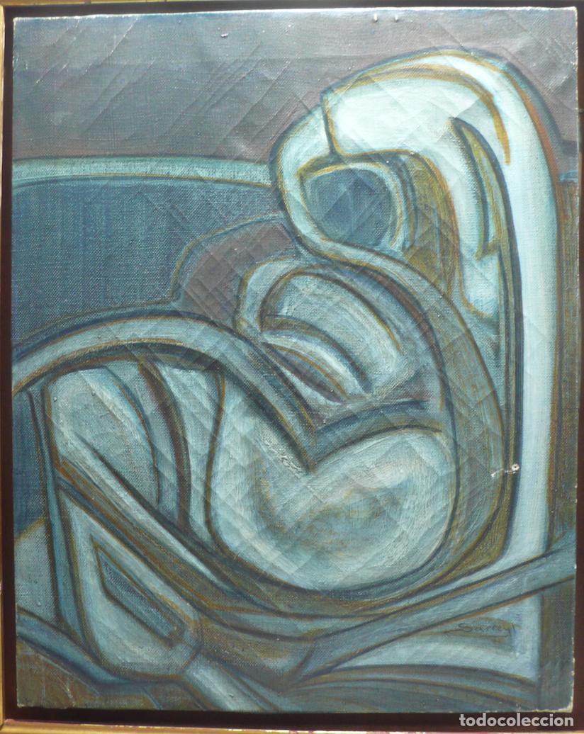 Arte: PINTURA OLEO DE MATERNIDAD - Foto 2