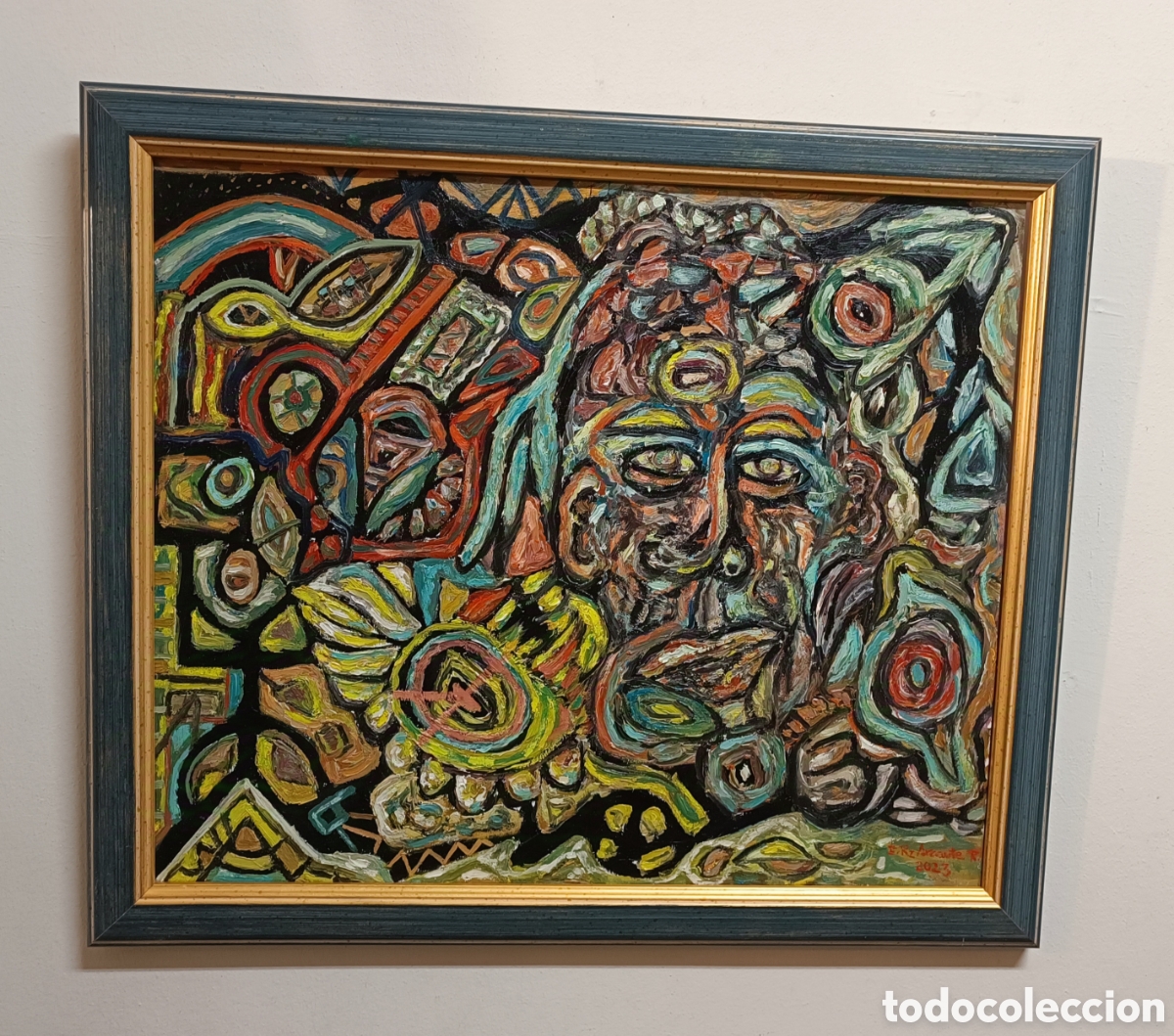 Arte: OLEO EXPRESIONISMO ABSTRACTO - Foto 2