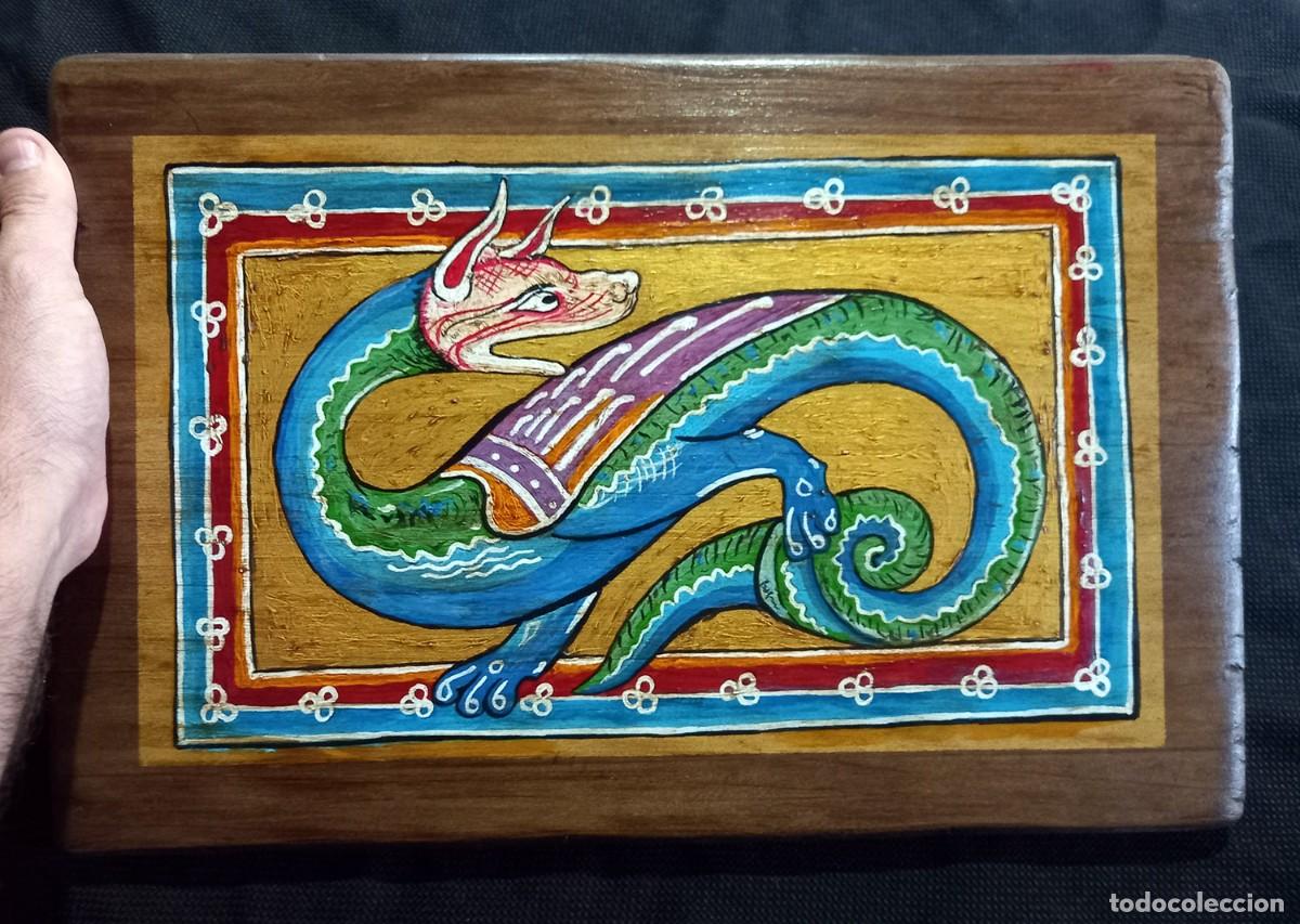 Arte: Cuadro Drag&oacute;n medieval - Foto 1