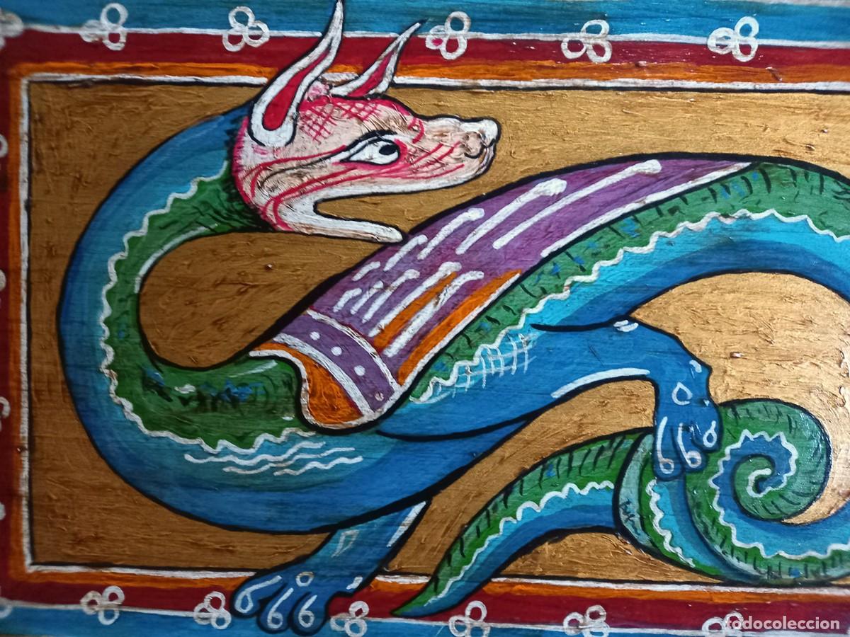 Arte: Cuadro Drag&oacute;n medieval - Foto 2