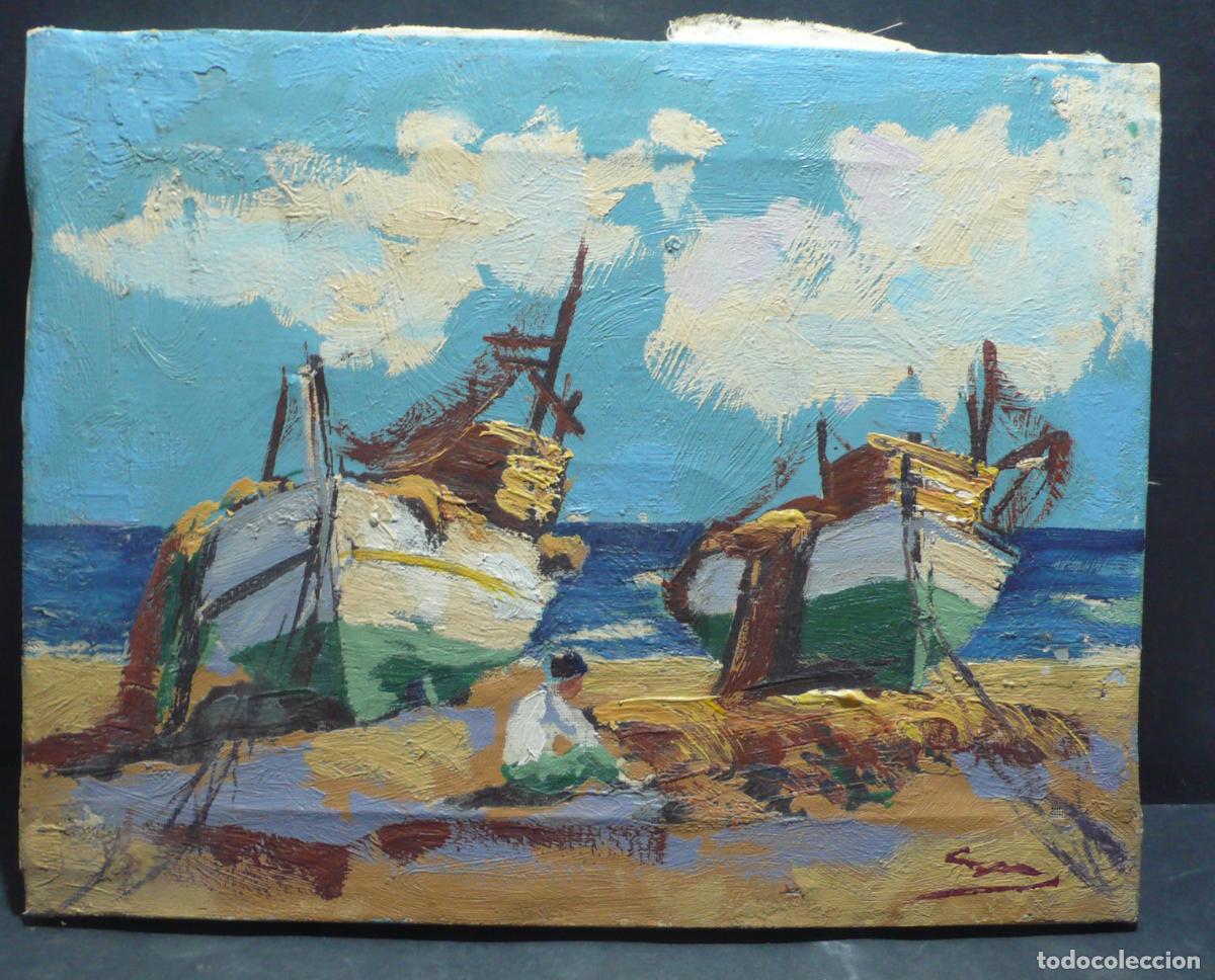Arte: PINTURA OLEO DE BARCOS - Foto 1