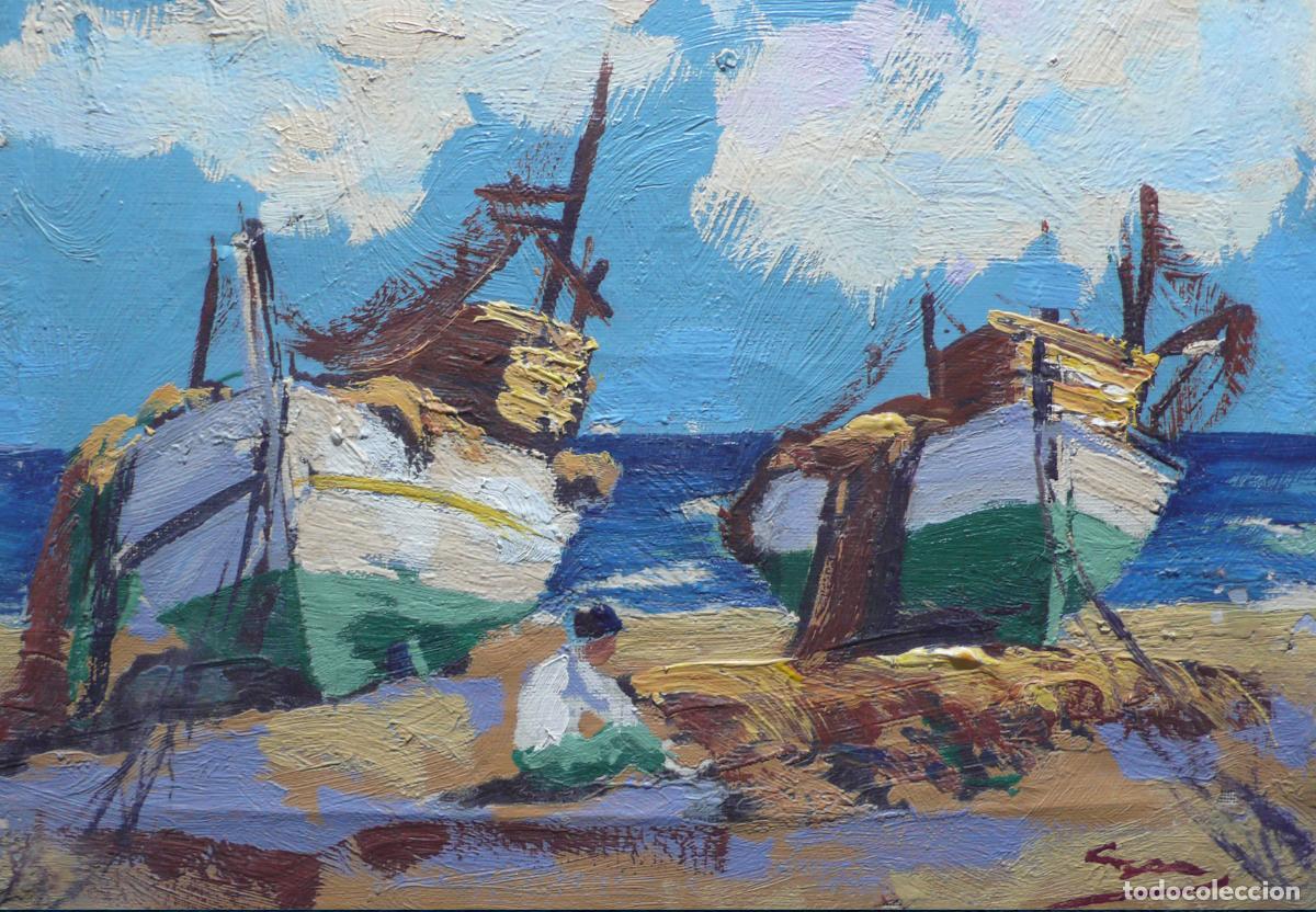 Arte: PINTURA OLEO DE BARCOS - Foto 2