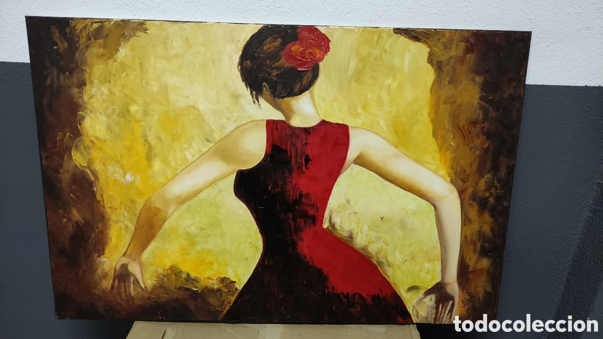 Arte: Cuadro sobre bailaora. - Foto 1