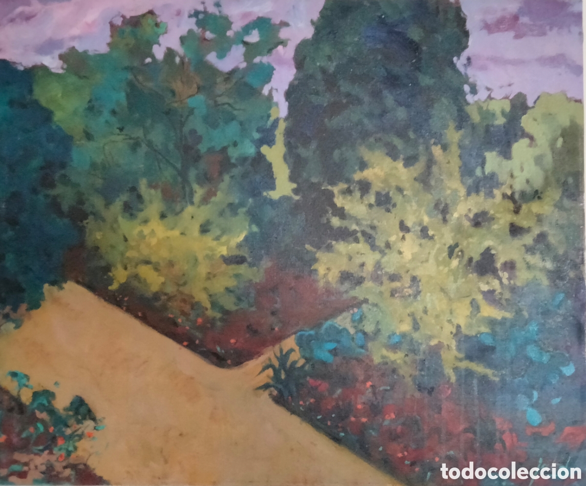 Arte: Khalid Chakour (Jalid), &oacute;leo sobre lienzo - Foto 1