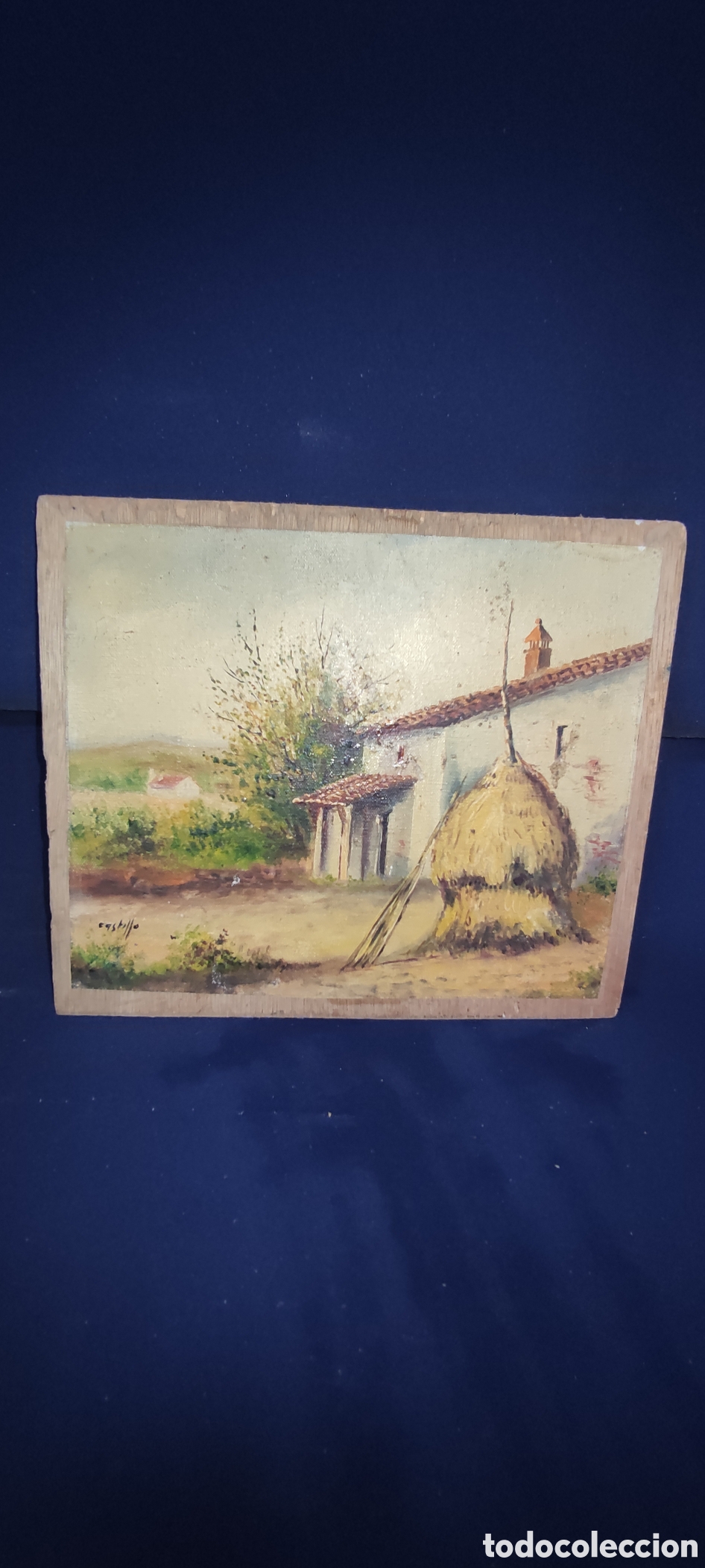 Arte: Cuadro, Oleo sobre tabla - Foto 3