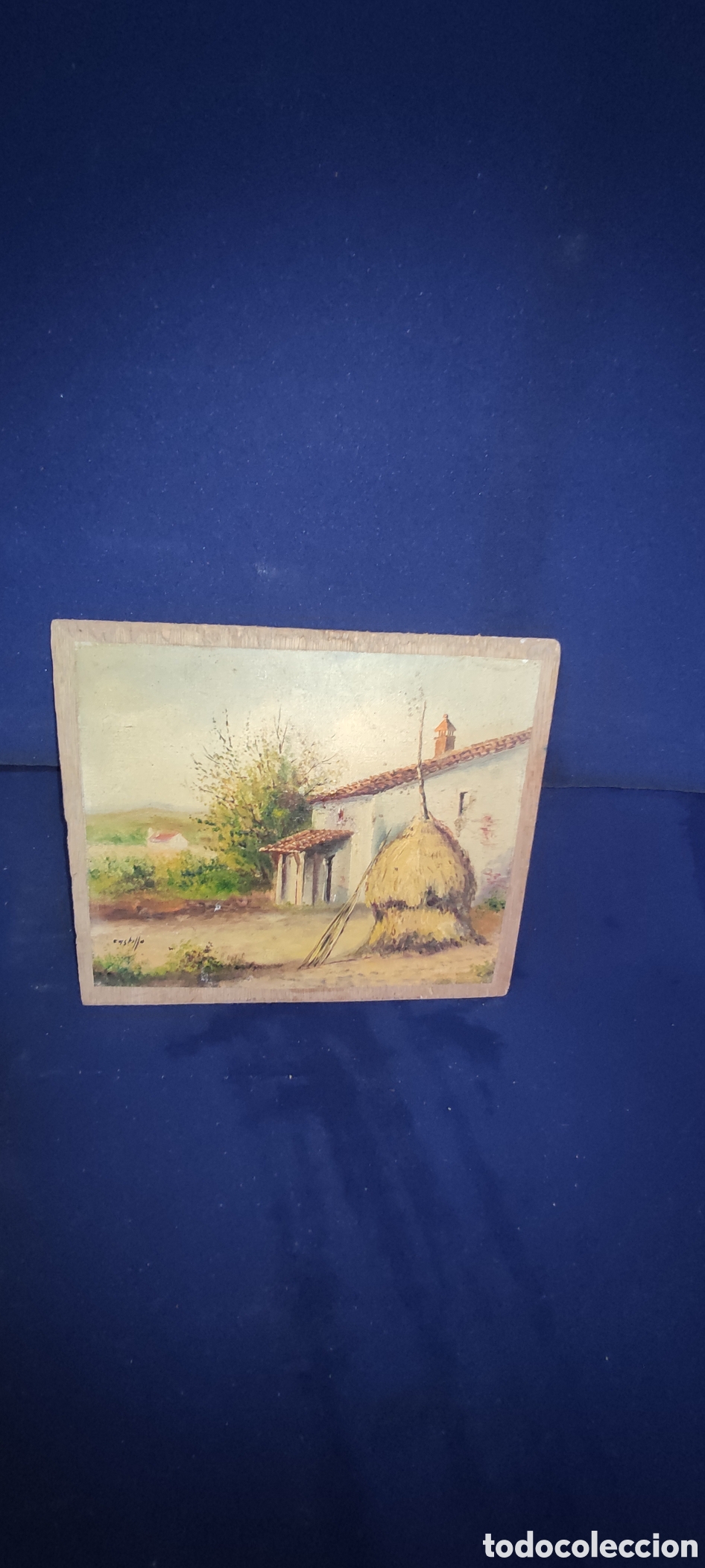 Arte: Cuadro, Oleo sobre tabla - Foto 5