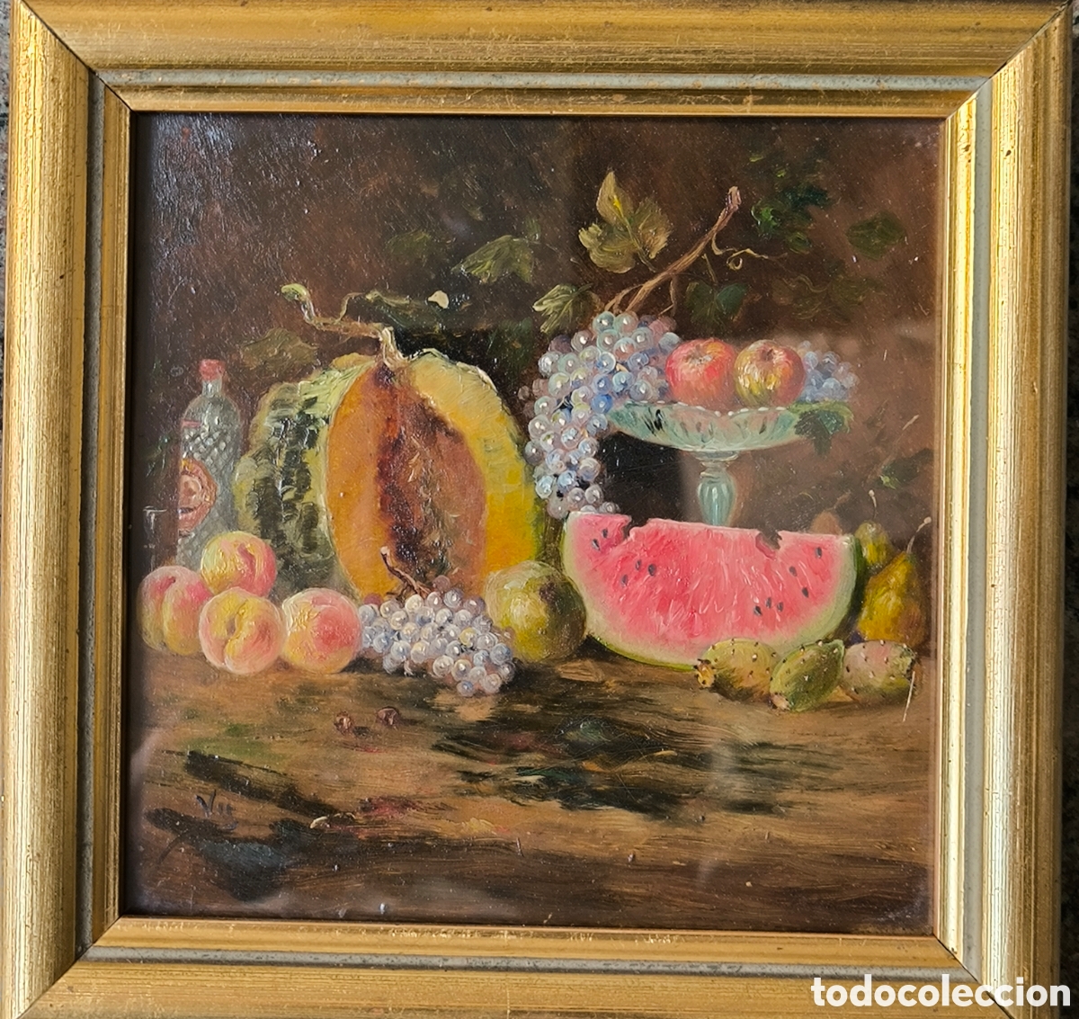 Arte: 5 bodegones, firmado &rdquo;vir&rdquo; - Foto 4