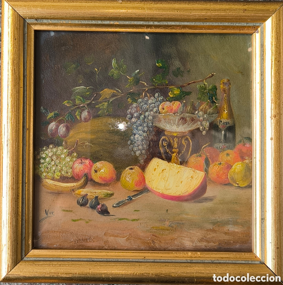 Arte: 5 bodegones, firmado &rdquo;vir&rdquo; - Foto 7