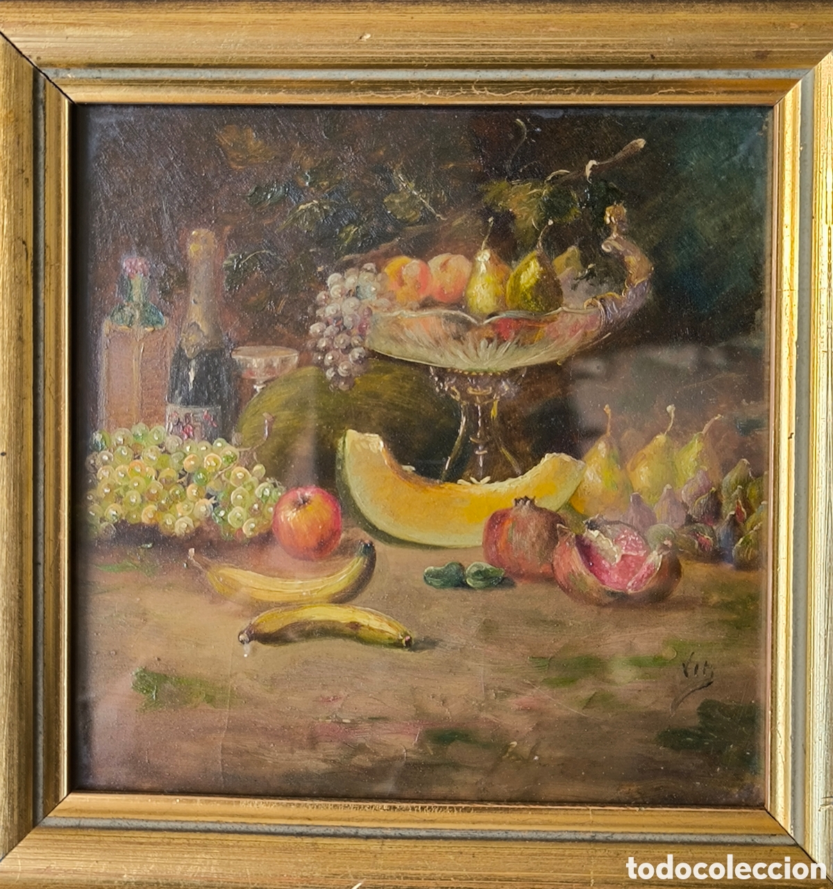 Arte: 5 bodegones, firmado &rdquo;vir&rdquo; - Foto 1