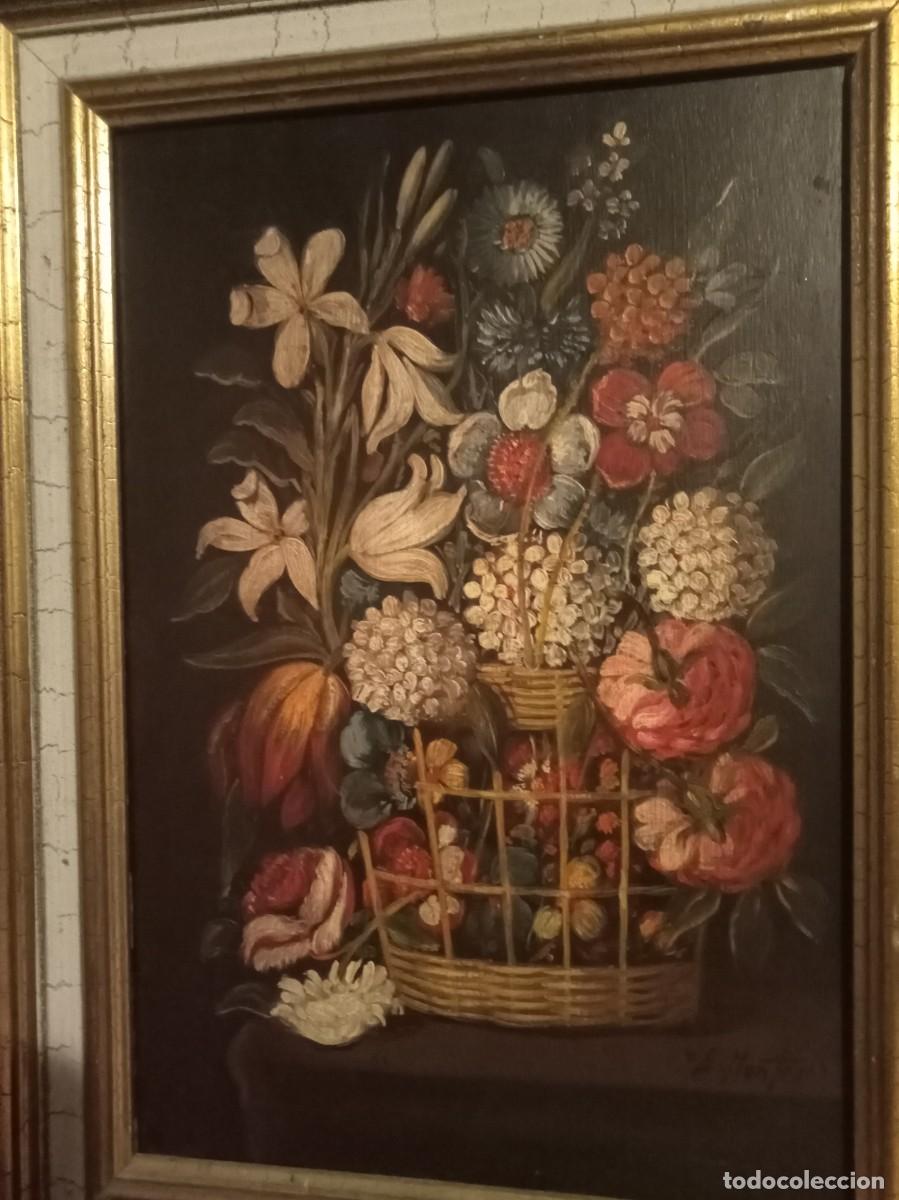 Arte: FLORES DE ENRIQUE MONTES. - Foto 9