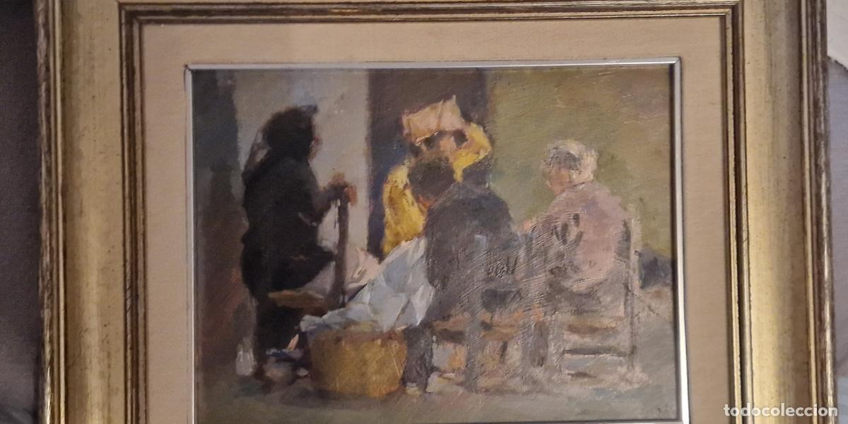 Arte: Cuadro oleo sobre tabla Carlos E Gil - Foto 3