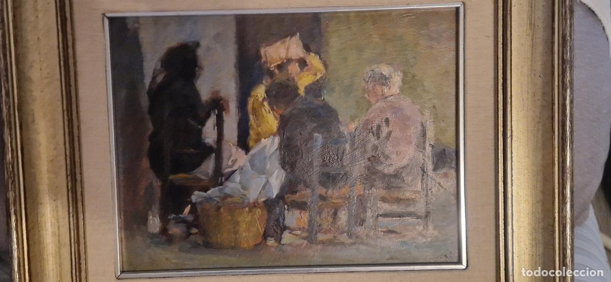 Arte: Cuadro oleo sobre tabla Carlos E Gil - Foto 5