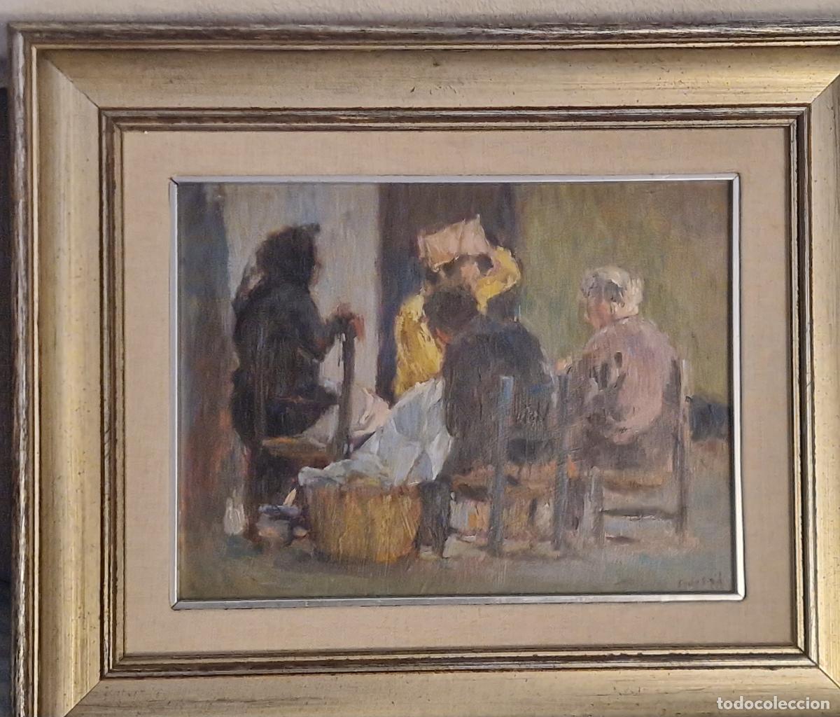 Arte: Cuadro oleo sobre tabla Carlos E Gil - Foto 1