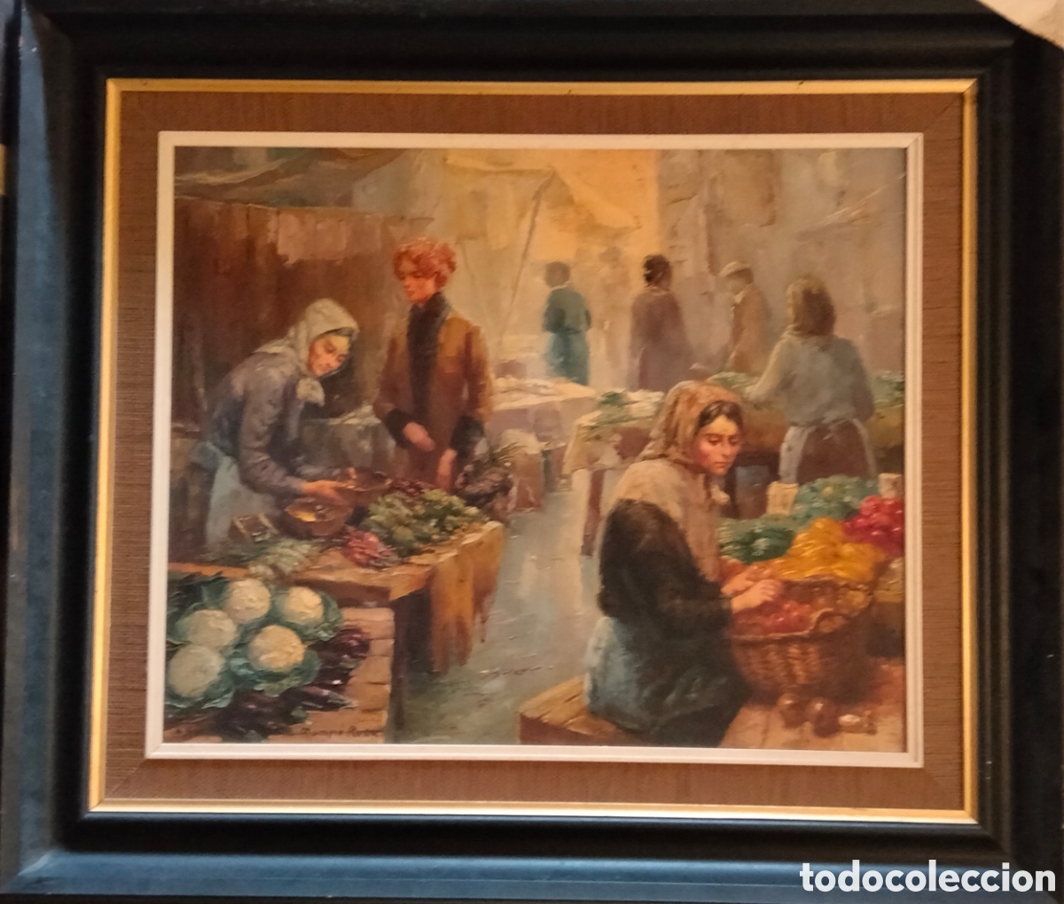 Arte: Momp&oacute; Roca, &oacute;leo sobre lienzo. Dimensi&oacute;n: 61x50 - Foto 1
