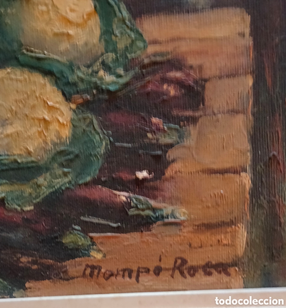 Arte: Momp&oacute; Roca, &oacute;leo sobre lienzo. Dimensi&oacute;n: 61x50 - Foto 3
