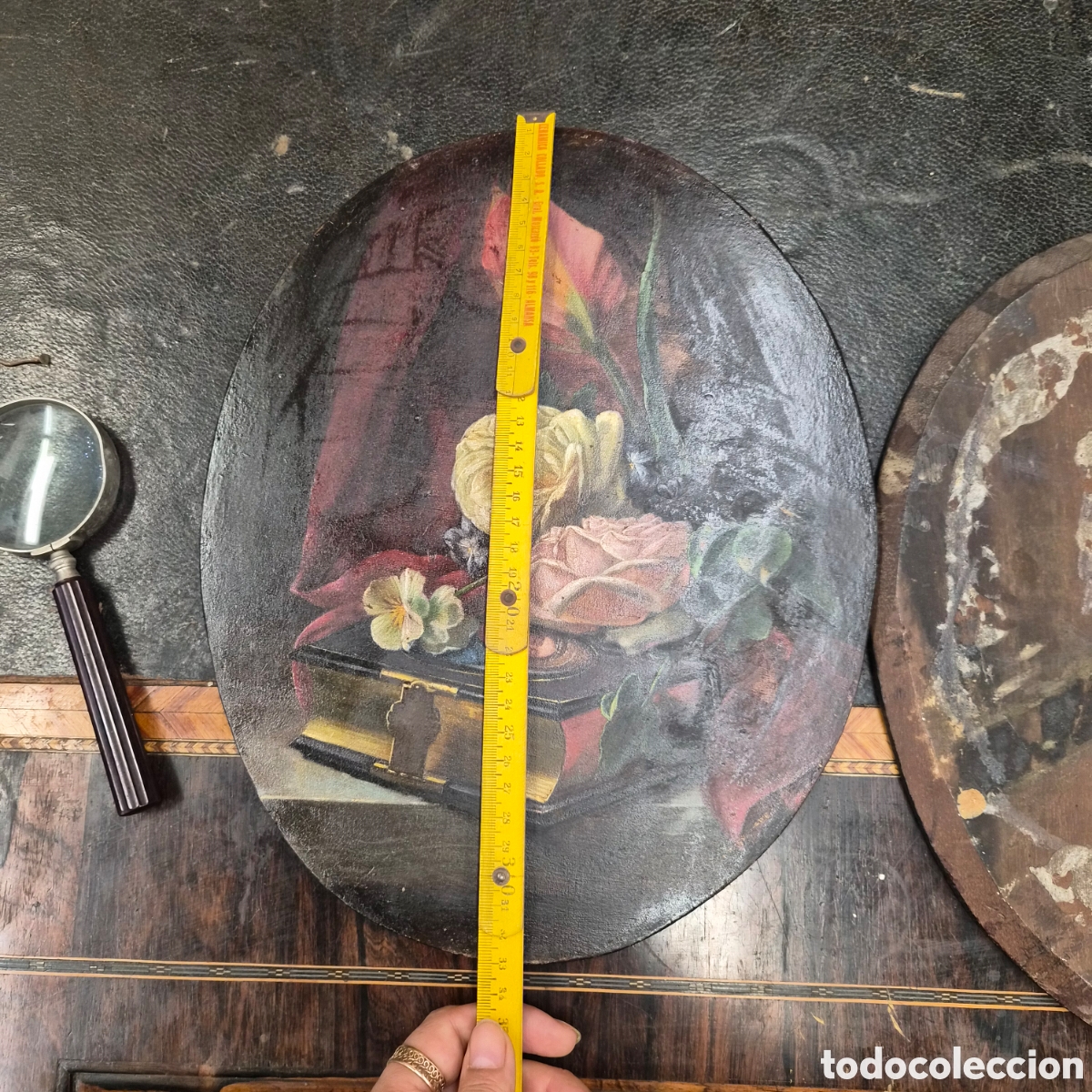 Arte: Bodegon Pareja de &oacute;leo sobre tablas - Foto 16