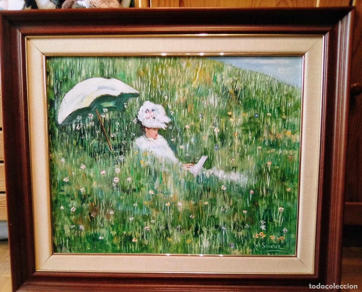 Arte: Cuadro oleo sobre tabla (66cm x 56cm) - Foto 1