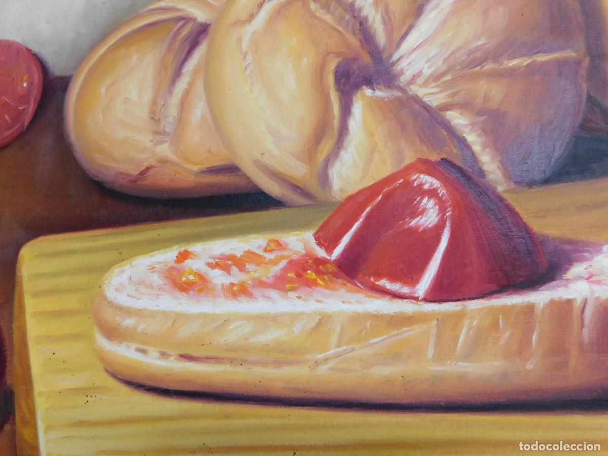 Arte: &Oacute;LEO SOBRE TELA BODEGON - A. VAZQUEZ - Foto 4