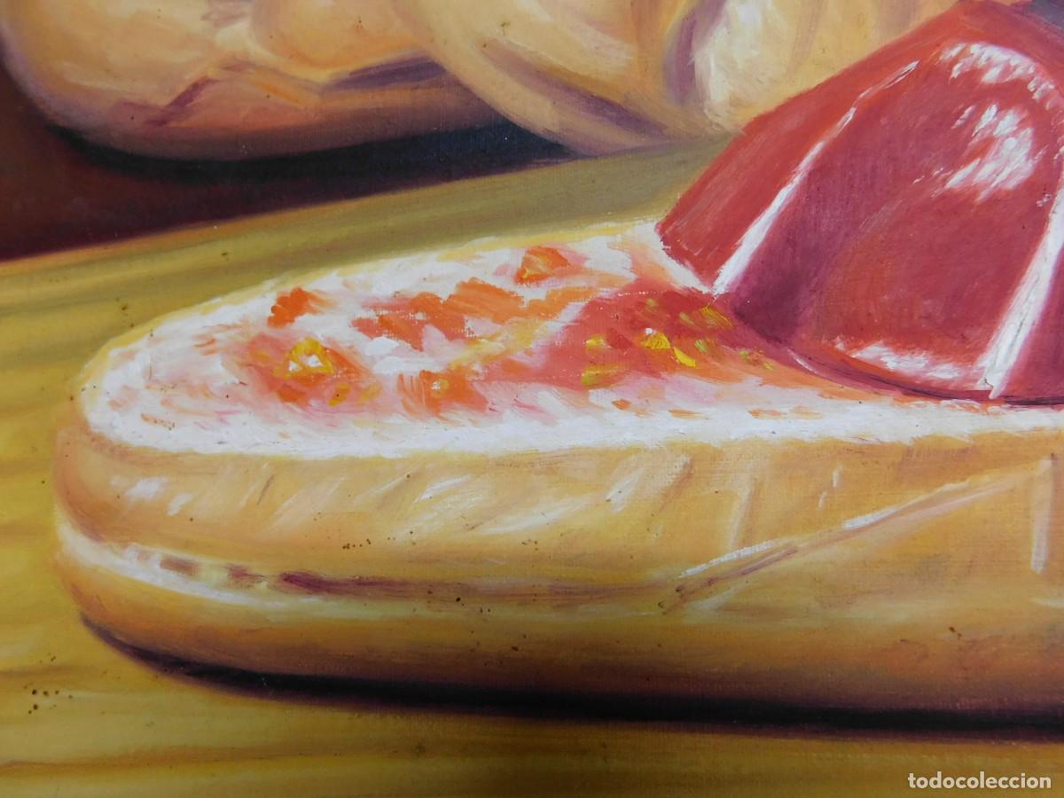 Arte: &Oacute;LEO SOBRE TELA BODEGON - A. VAZQUEZ - Foto 5