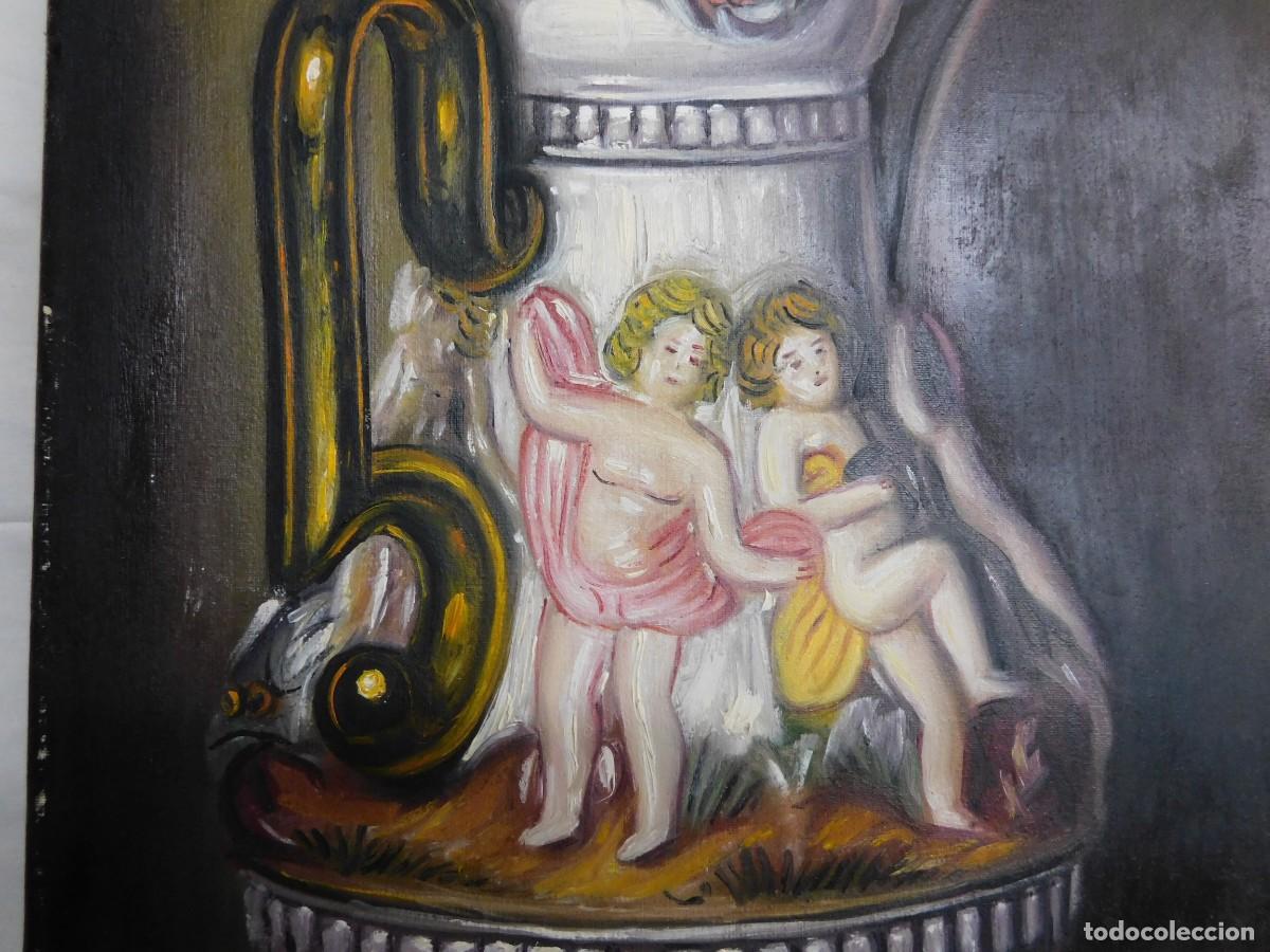 Arte: &Oacute;LEO SOBRE TELA BODEGON - A. VAZQUEZ - Foto 3
