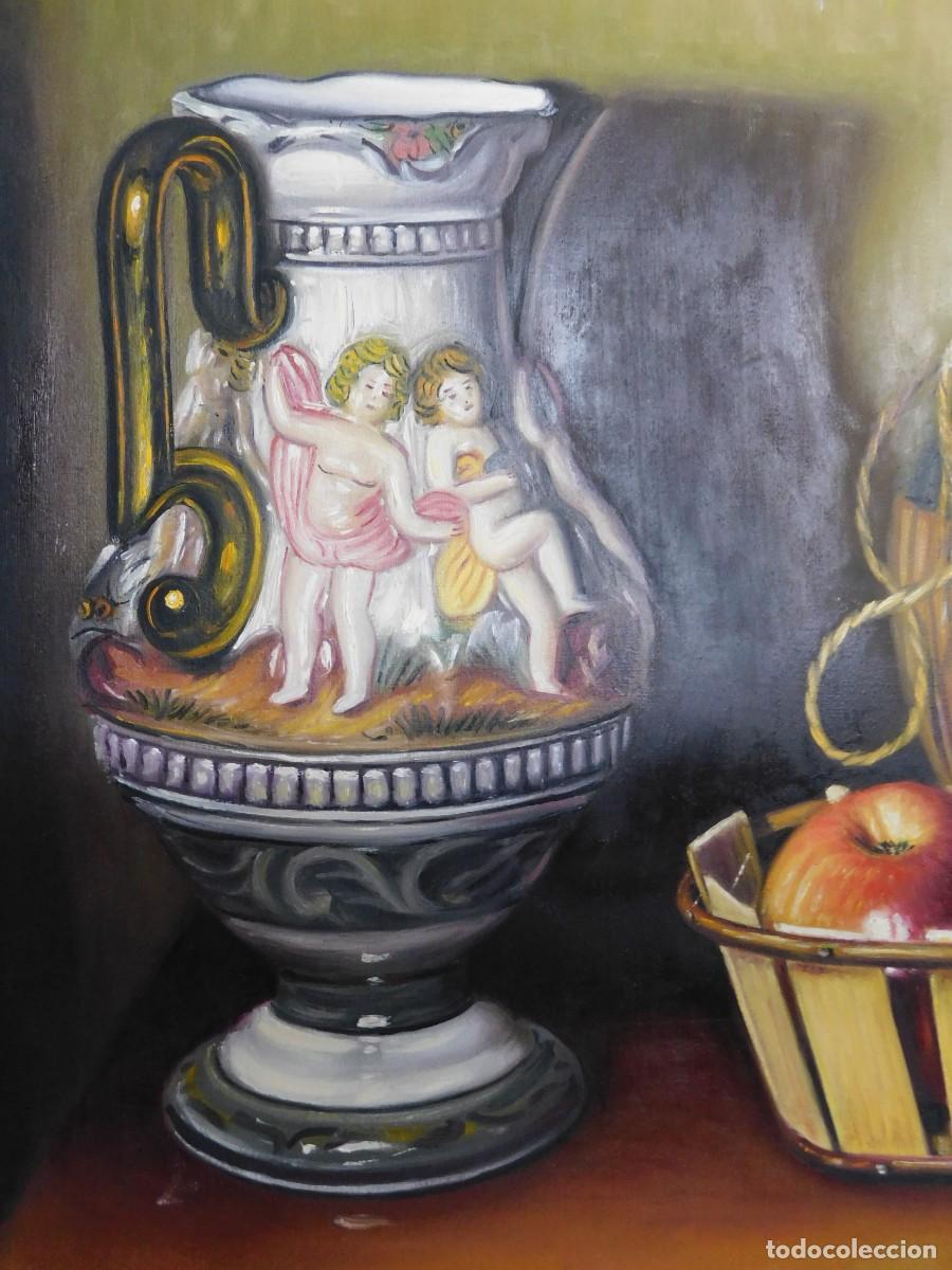 Arte: &Oacute;LEO SOBRE TELA BODEGON - A. VAZQUEZ - Foto 4