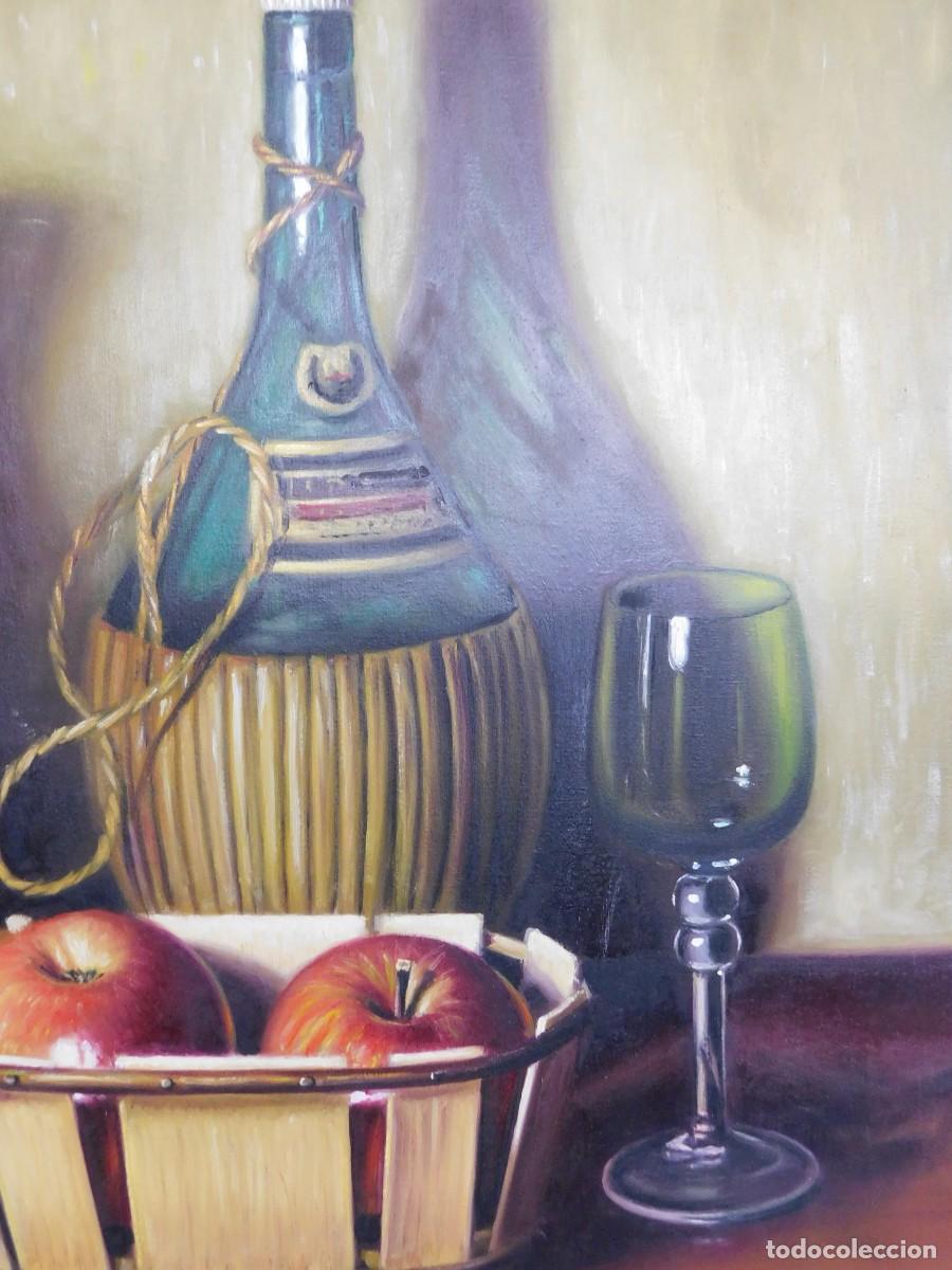 Arte: &Oacute;LEO SOBRE TELA BODEGON - A. VAZQUEZ - Foto 6