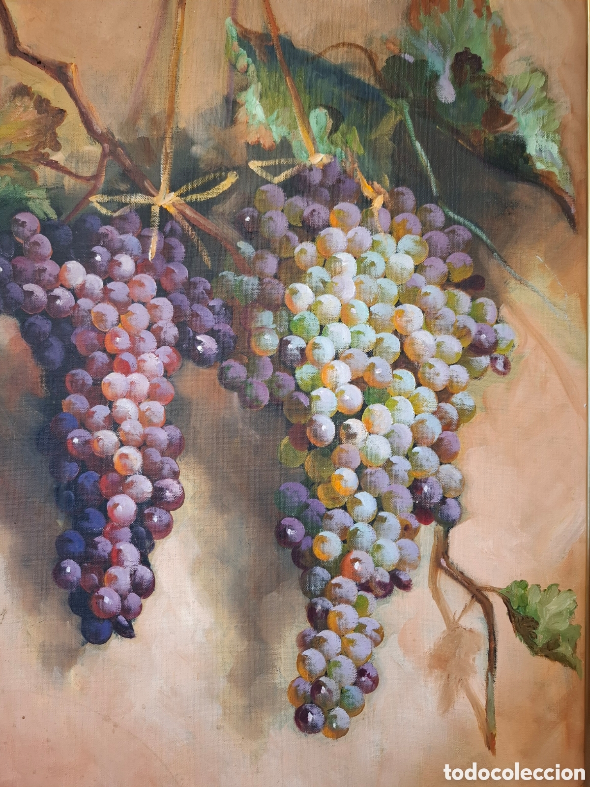Arte: Oleo bodegom de uvas 80x65 - Foto 5