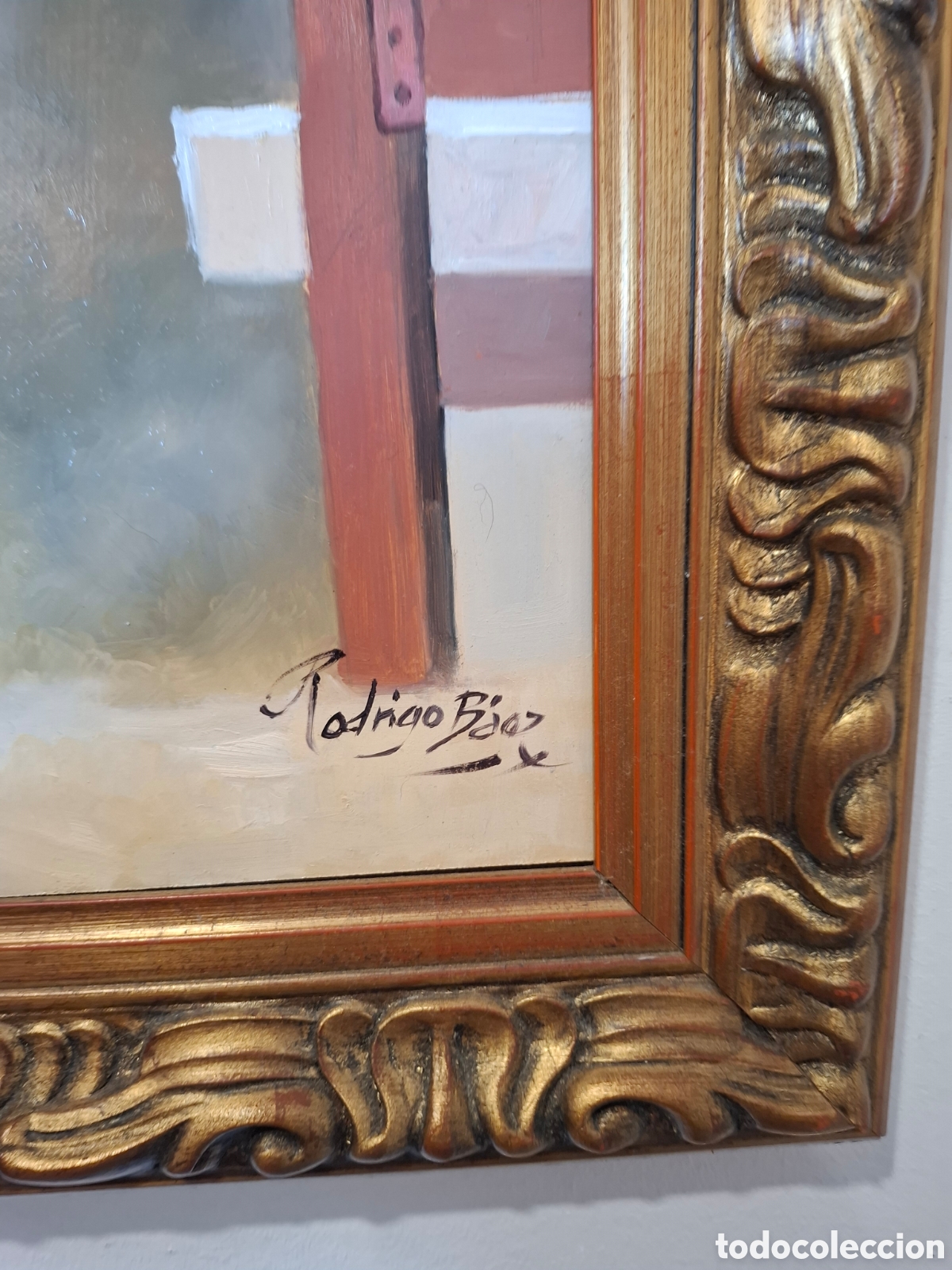 Arte: Oleo sobre tabla 85x75 toro bravo - Foto 3