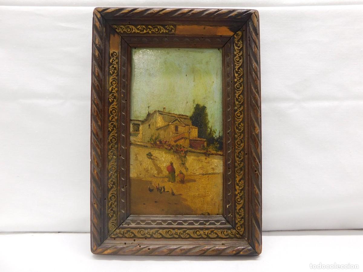 Arte: ANTIGUO &Oacute;LEO SOBRE TABLA - Foto 1