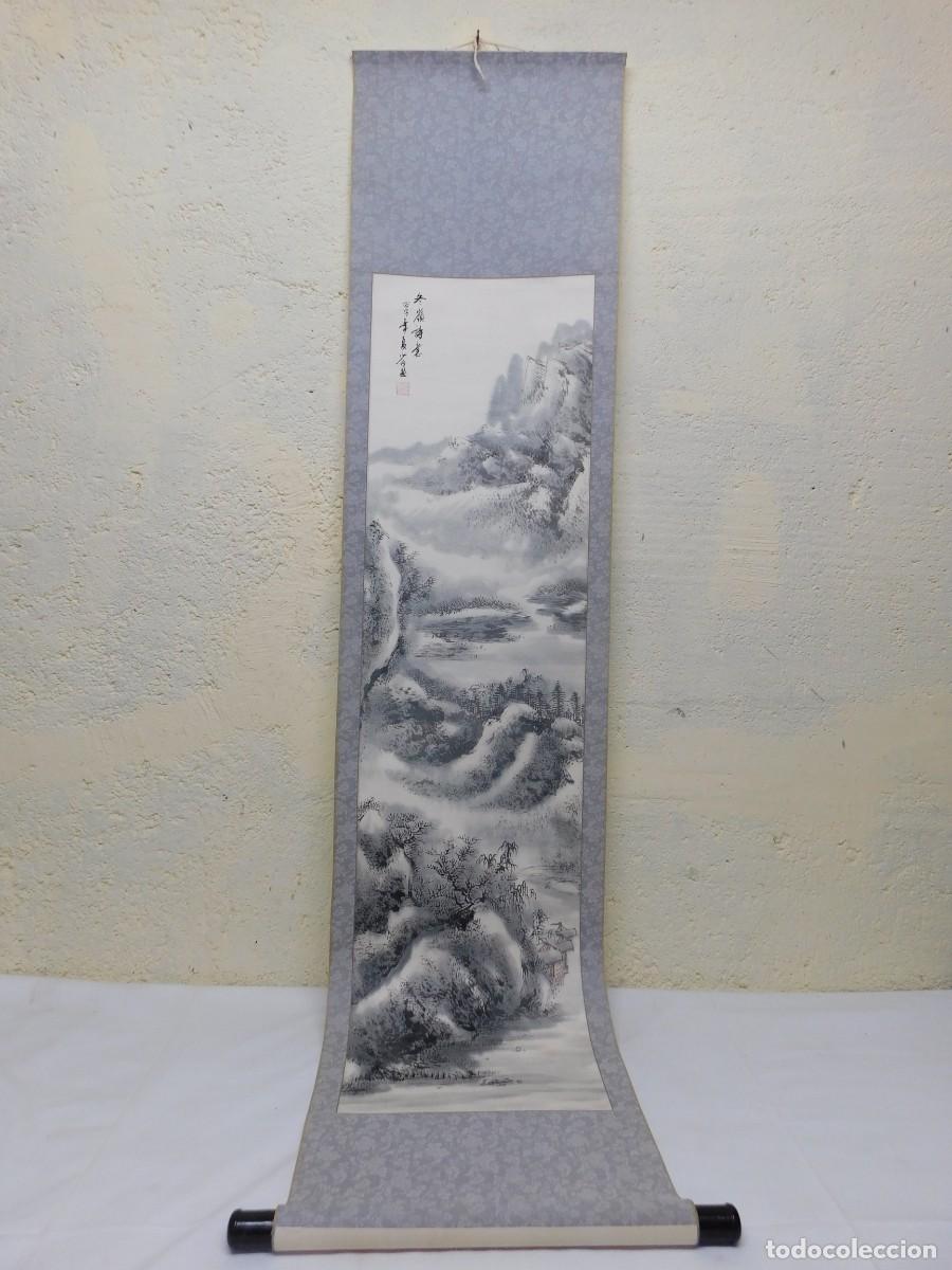 Arte: PERGAMINO CHINO ENROLLABLE - Foto 1