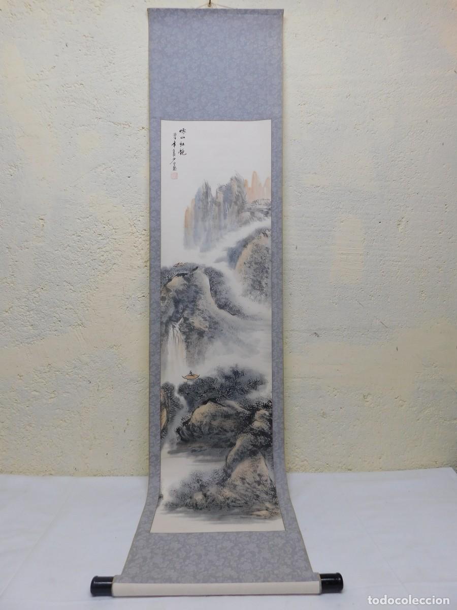 Arte: PERGAMINO CHINO ENROLLABLE - Foto 2